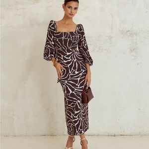 Lady Pipa Edna Arrecife Marron Dress - NWT Size XS